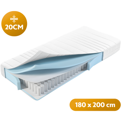 Comfy Pocketvering Matras - 20cm dik of 25cm dik