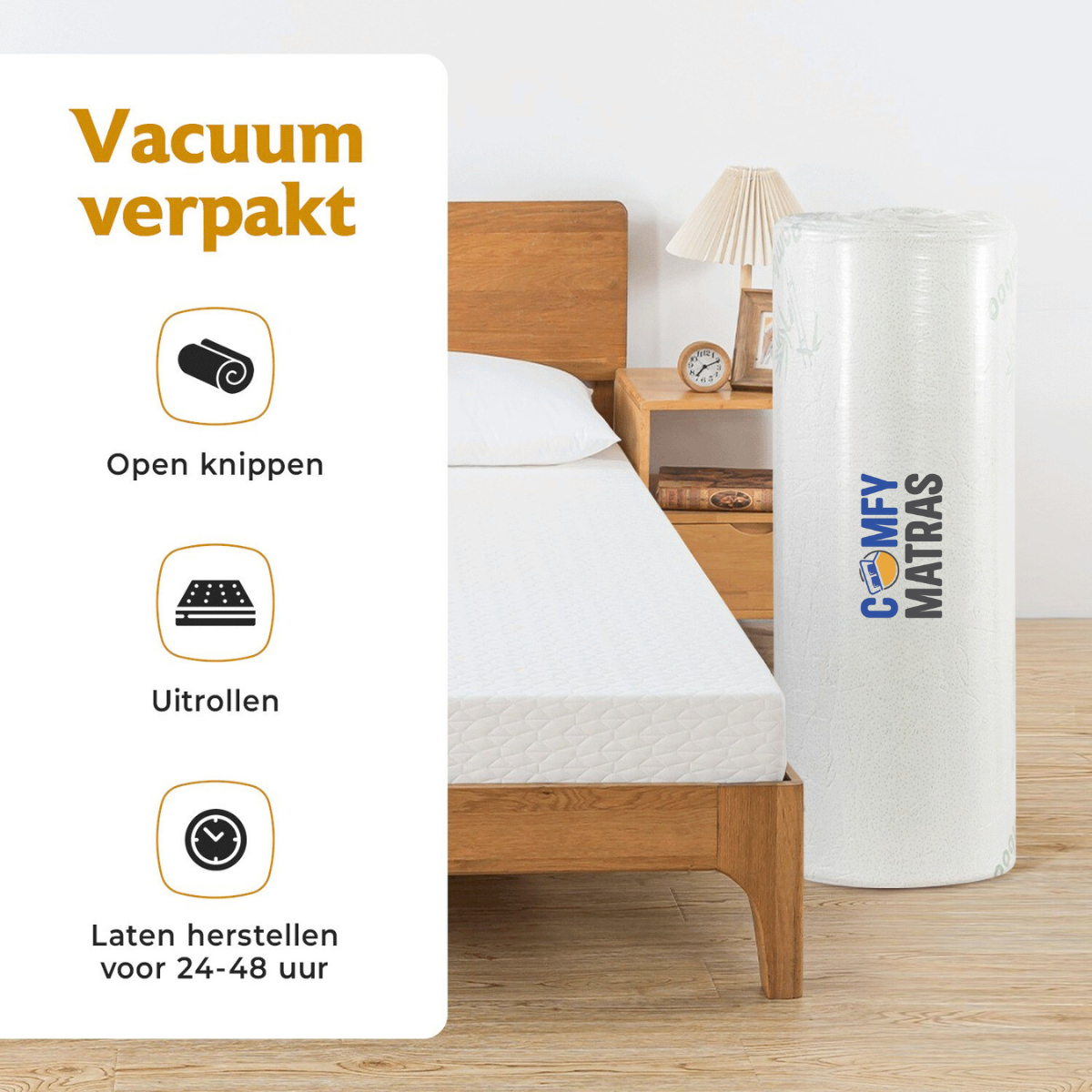 Comfy Pocketvering Matras - 20cm dik