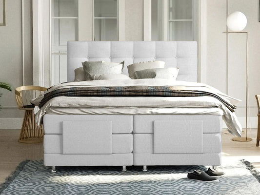 Novio Dreamer DeLuxe Elektrische boxspring grijs