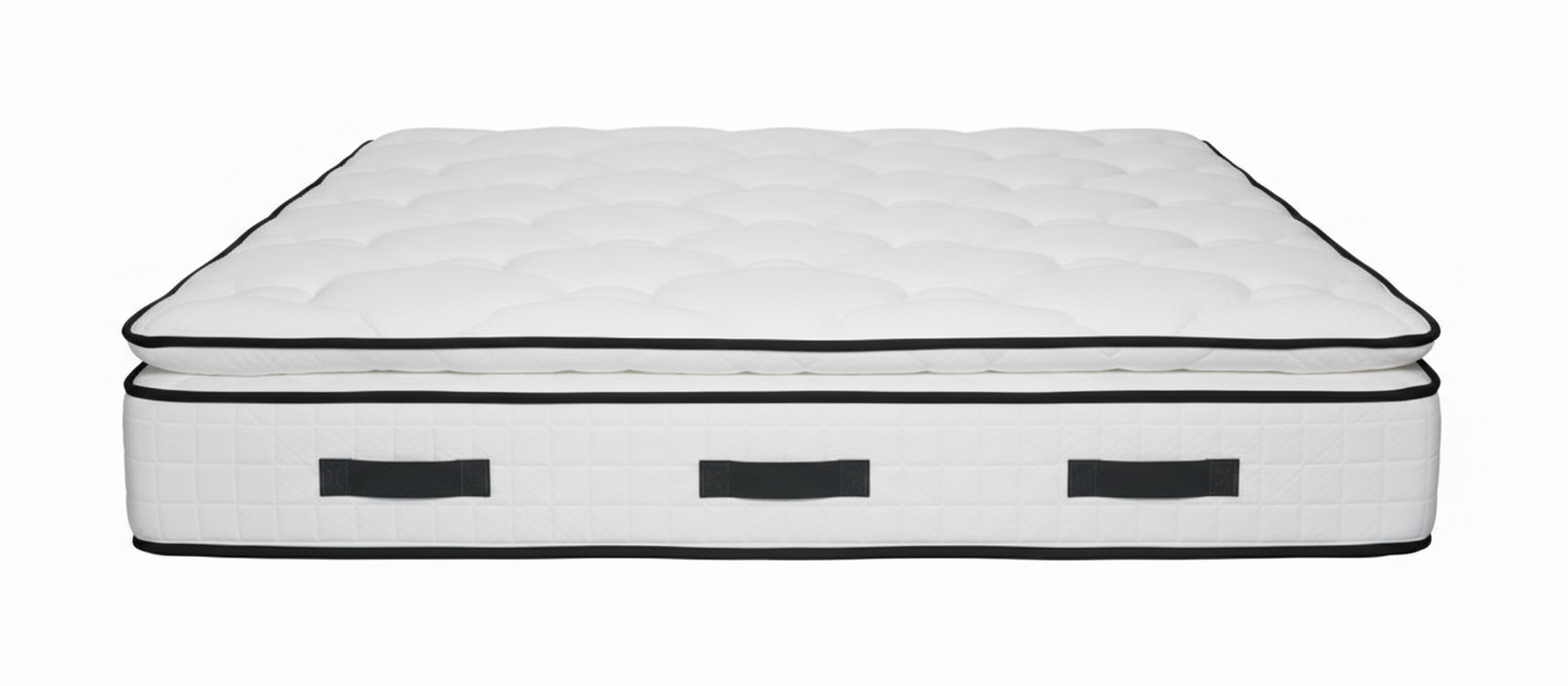 Royal Comfort 29 – Luxe Pocketveer Matras met Geïntegreerde Topper (29 cm)